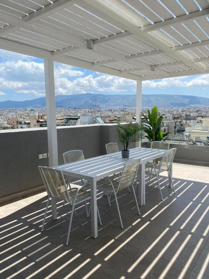 New 2Bd Aprt With Shared Rooftop Pool E2 Athen Exterior foto